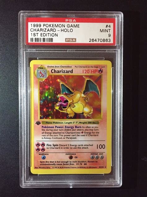 Shadowless Charizard Pokemon Card