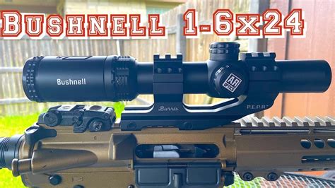 Bushnell Optics 1 6x24 Illuminated Btr 1 Reticle High End Quality