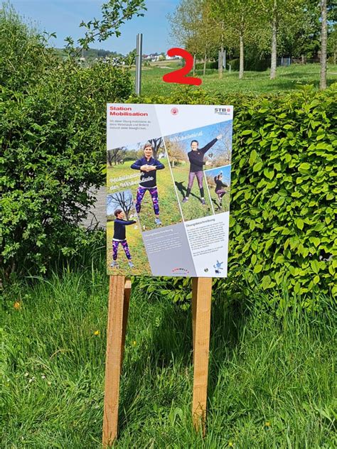 Neuer Bewegungspfad in den Brühlwiesen und am Stadion TSV Erbach 1911