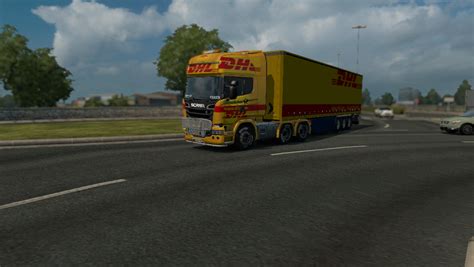 Dhl Combo Skin Pack For Scania And Man Tgx Ets Mods Euro Truck