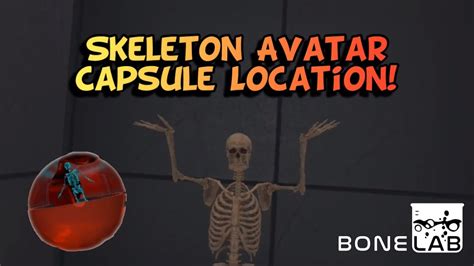 How To ACTUALLY Get The Skeleton Avatar Capsule Without Mods Bonelab