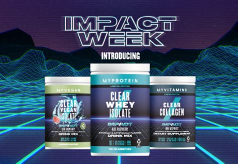 Myprotein Impact Week 2021 Black Fridays Half Birthday