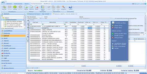 Nexus Erp Posibilitate Modificare Pret De Achizitie In Modulul Facturi