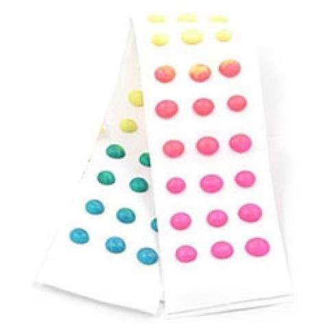 Candy Dots On Paper 8 Strips Candy Buttons Dots Candy Old Fashioned Candy