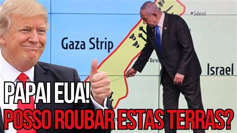 LIMPEZA ÉTNICA Trump e Israel querem limpar Faixa de Gaza expulsando