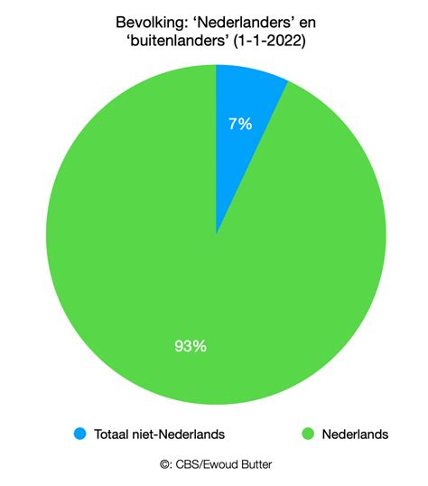 Nederlanders Buitenlanders Allochtonen De Cijfers