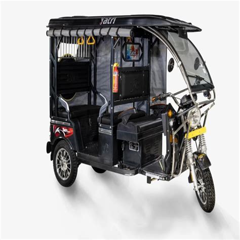 Yatri Black Super E Rickshaw Vehicle Capacity Seater At Rs