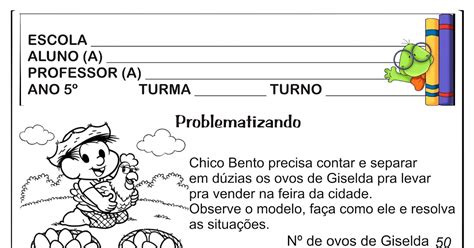 Problematizando Chico Bento 5º Ano Ideia Criativa Gi Barbosa