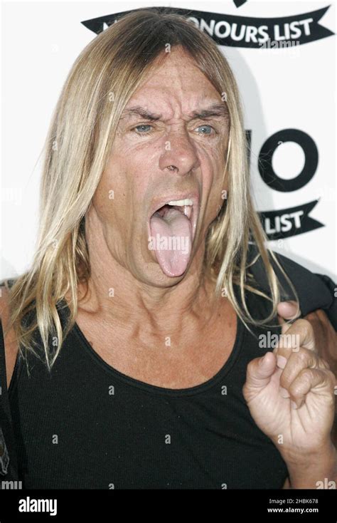 Iggy Pop And The Stooges At The Mojo Awards At The Brewery London