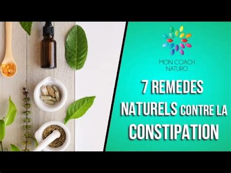 7 Remèdes naturels contre la constipation YouTube