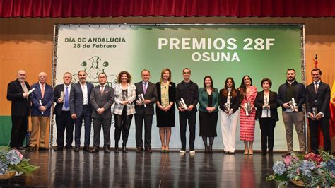 El Ayuntamiento De Osuna Entrega Los Premios 28 De Febrero Que Otorga