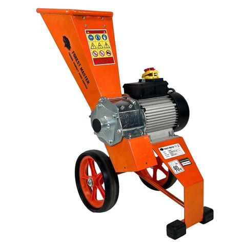 Electric Chippers Shredders Forest Master