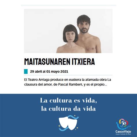 Maitasunaren Itxiera en el Teatro Arriaga Asociación de comerciantes