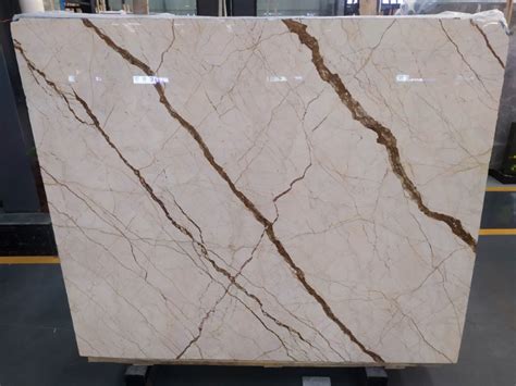 Sofitel Gold Beige Marble Slabs Delivery Stone