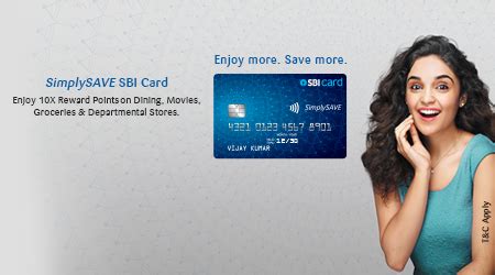 SBI SimplySAVE Credit Card Benefits And Features Apply Now SBI Card