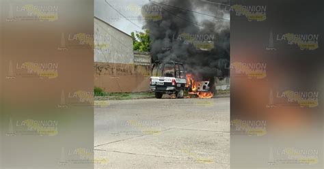 Incendian Patrullas De La Polic A Estatal