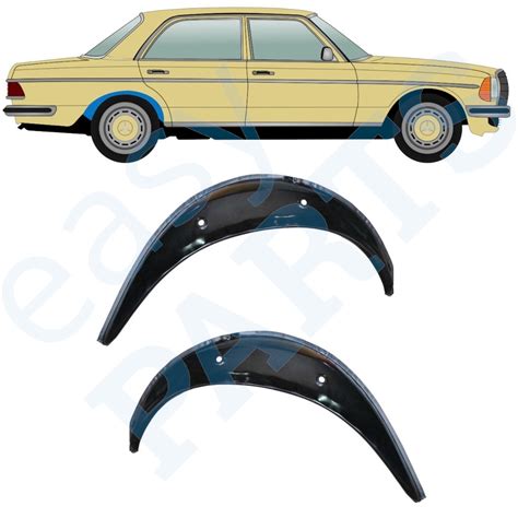 Innen Radlauf Reparaturblech Satz Mercedes W123 1975 1985