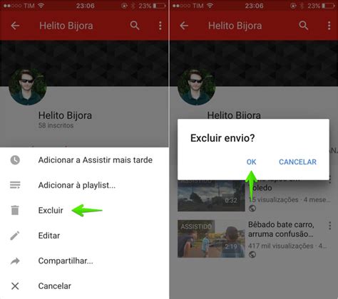 Como excluir os vídeos de uma conta do YouTube pelo celular Dicas e