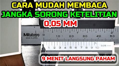 Lihat Cara Membaca Jangka Sorong 0 05 Terbaru Belajar Sama David