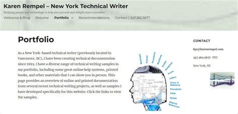 Top Technical Writing Portfolio Examples Technical Writer Hq