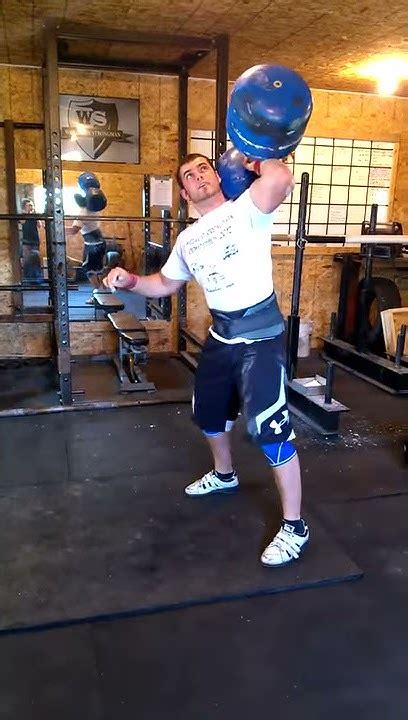 Adam Derks 165 Dumbbell For Reps Youtube