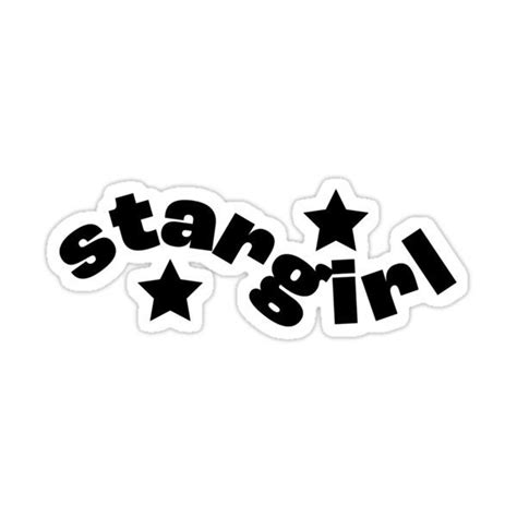 Stargirl Sticker For Sale By Cutebycait Cute Laptop Stickers