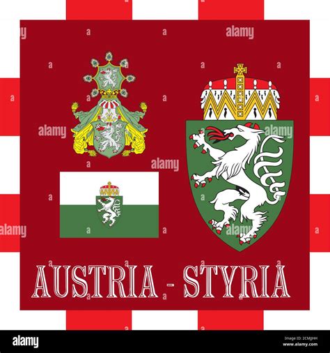 Styria Austria Map Hi Res Stock Photography And Images Alamy