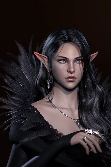 17 Hq Photos Black Hair Elf Elf Girl By Graysun D On Deviantart Patriziasimulacra