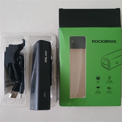 New Rockbros Lumens Bicycle Light Mah Rhl Sports