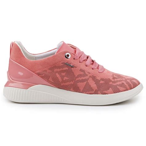 Дамски маратонки Geox, Розов - eMAG.bg