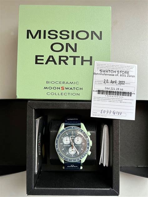 Omega Swatch Earth Kaufen Auf Ricardo