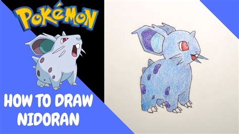 How To Draw Nidoran Female No Pokemon Youtube