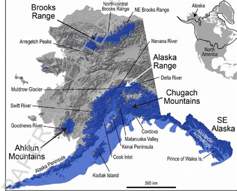 Brooks Range Alaska Map | Carolina Map