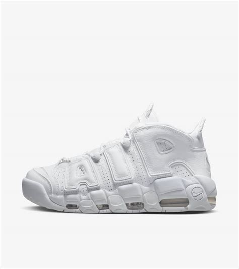 Nike Air More Uptempo 'White on White' Release Date. Nike SNKRS