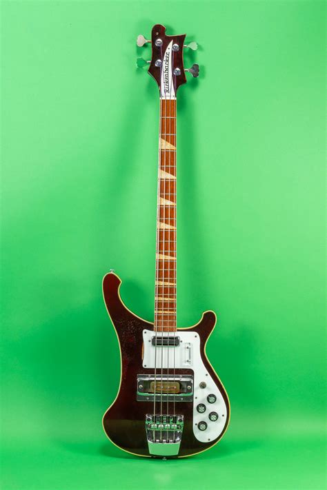 Rickenbacker 4001 Bass 1970 Burgundyglo Bass For Sale Jay Rosen Music