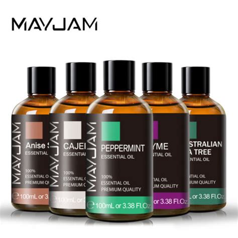 Mayjam Essential Oils 100ml Pure And Natural Aromatherapy Oils For