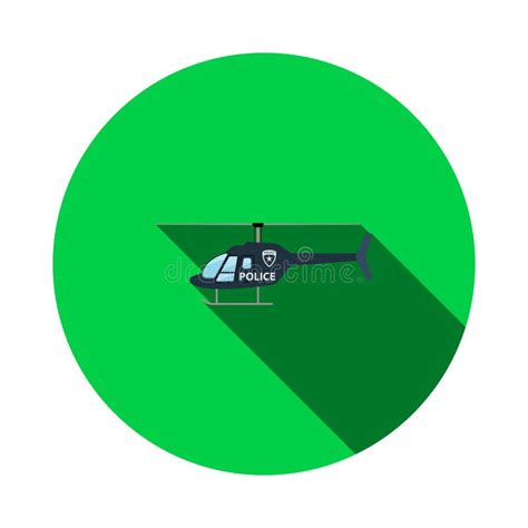 Icono Del Helic Ptero De La Polic A Ilustraci N Del Vector