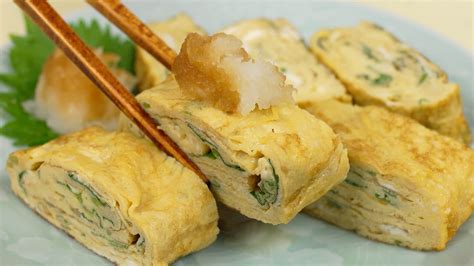 tamagoyaki recipe japanese omelette cooking  dog