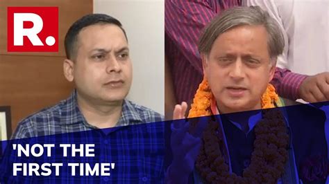 Bjp Leaders Hit Out At Shashi Tharoor For Putting Distorted Map Of