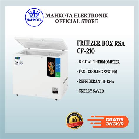 Jual Freezer Box Rsa Cf Khusus Jabodetabek Bangka Belitung