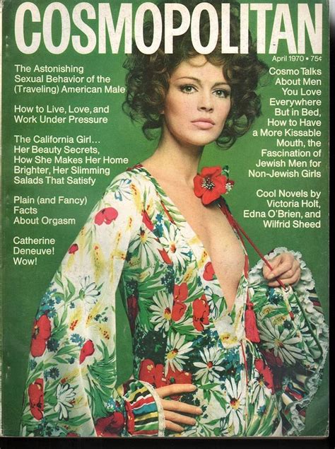 April 1970 Cover With Astrid Heeren Cosmopolitan Magazine