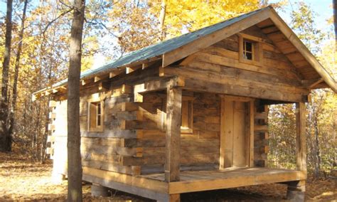 How To Build A Tiny House Log Cabin Rustic Wooden Yourself Small Log Cabin Little Cabin