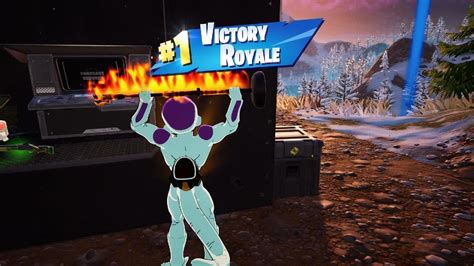 New Fourth Form Frieza Skin In Fortnite Ps A Victory Royale Win