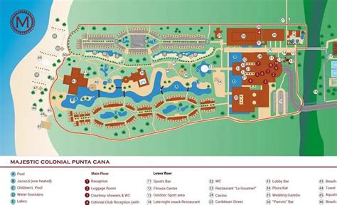 Secrets royal beach punta cana resort map - pridetaste