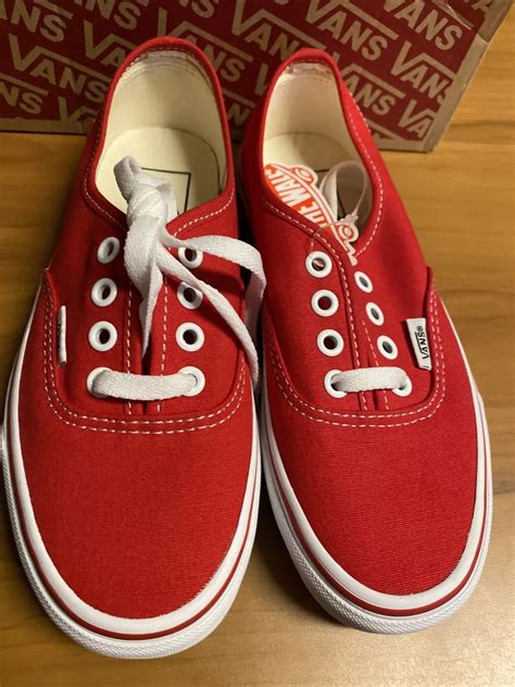 Vans Authentic Red