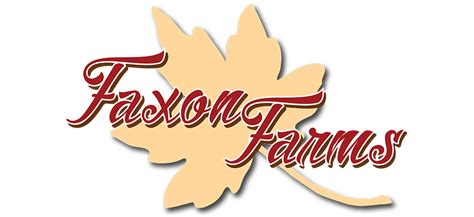 Faxon Farms Logo Faxon Farms Pure Maple Syrup