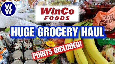 HUGE Weight Watchers Grocery Haul For WEIGHT LOSS Maintenance WW