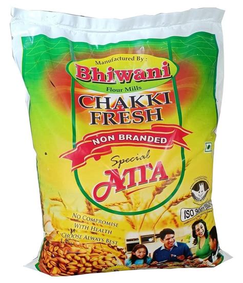 Bhiwani Indian 5Kg Chakki Fresh Atta Packaging Type Bag At Rs 150 In