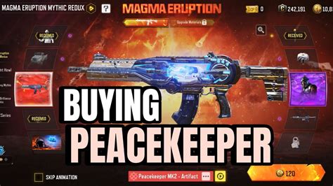 Buying Mythic Peacekeeper Mk Artifact Magma Eruption Mythic Redux Is