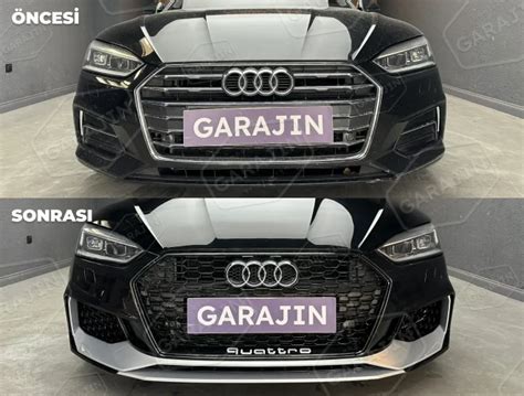 Audi A5 2016 2023 RS5 Ön Tampon ve Panjur Seti